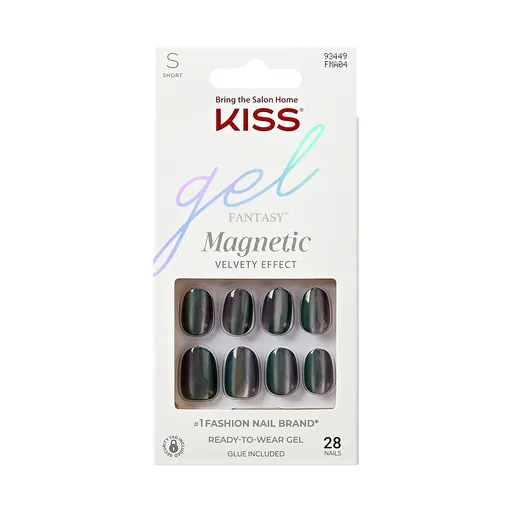 KISS Gelové nehty Gel Fantasy Magnetic 28 ks