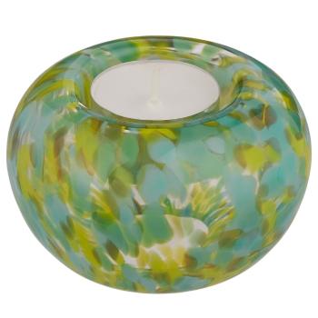 CONFETTI mécsestartó Ø 9 cm, zöld