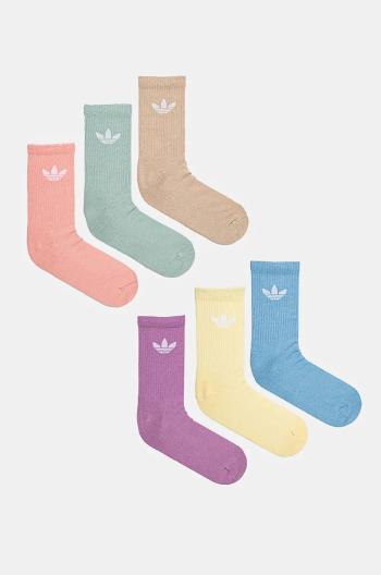 Ponožky adidas Originals Adicolor 6-pack JF6366