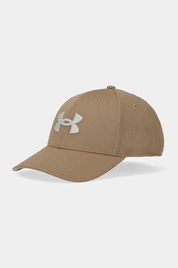 Kšiltovka Under Armour Blitzing béžová barva, s aplikací, 1376701