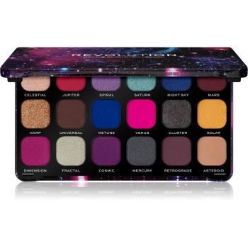 Makeup Revolution Forever Flawless paleta očních stínů odstín Constellation 18 x 1.1 g