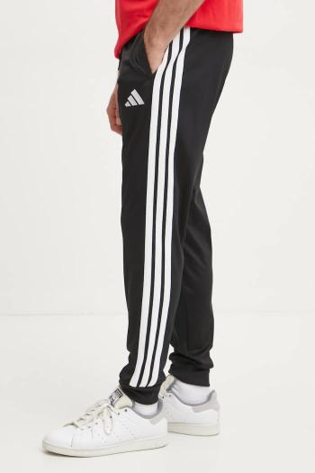 Tepláky adidas M 3S TR RT PT čierna farba, s nášivkou, JI8809