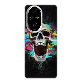 Odolné silikonové pouzdro iSaprio - Skull in Colors - Honor 200 Pro