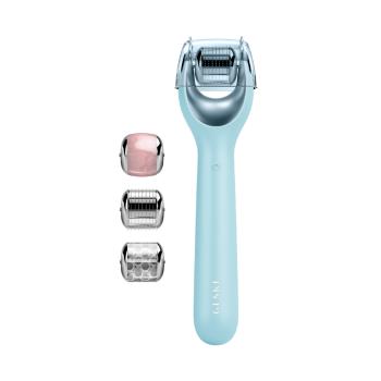 GESKE MicroNeedle Face Roller 9in1 masážní váleček s mikrojehličkami turquoise