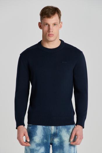 SVETR GANT D2. SAILOR C-NECK EVENING BLUE