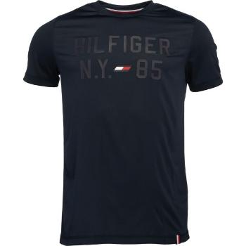 Tommy Hilfiger GRAPHIC S/S TRAINING TEE Pánské tričko, tmavě modrá, velikost