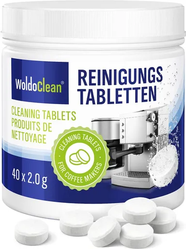 Čistící tablety do kávovaru 40ks - WoldoClean®