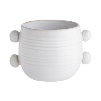 HANDLE kerámia kaspó, krémszín Ø 15 cm