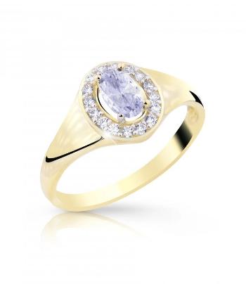 Cutie Jewellery Luxusní prsten ze zlata se zirkony Z8055-10-X-1 51 mm
