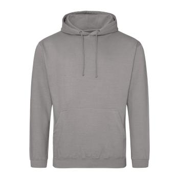 Just Hoods Mikina College - Platinum grey | XL