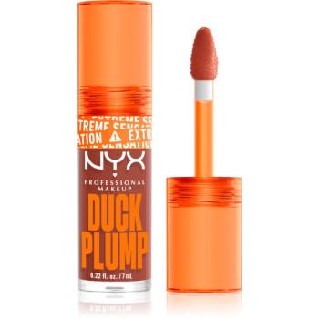 NYX Professional Makeup Duck Plump lesk na rty se zvětšujícím efektem odstín 05 Brown Applause 7 ml