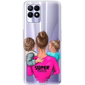 iSaprio Super Mama pro Boy and Girl pro Realme 8i (smboygirl-TPU3-Rlm8i)