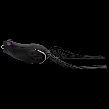 Savage gear žába hop popper frog floating black 5,5 cm 15 g