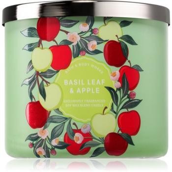 Bath & Body Works Basil Leaf & Apple vonná svíčka 411 g