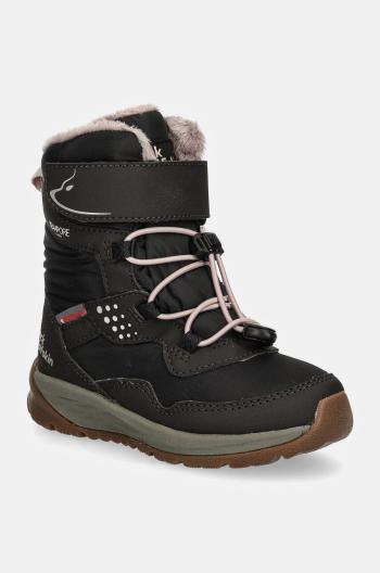 Zimní boty Jack Wolfskin černá barva, A62143