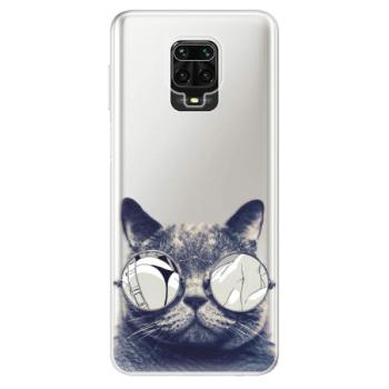 Odolné silikonové pouzdro iSaprio - Crazy Cat 01 - Xiaomi Redmi Note 9 Pro / Note 9S