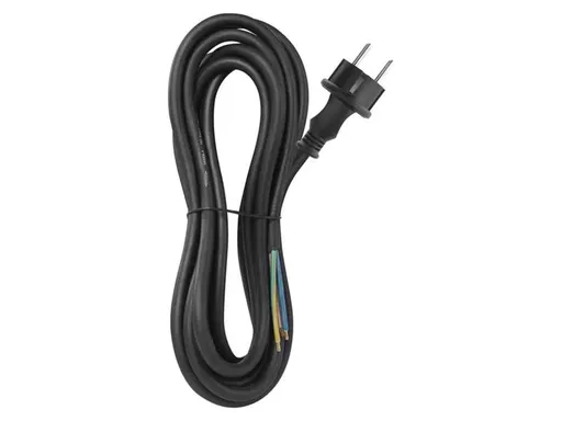 Flexo šňůra gumová 3x2,5mm2 5m černá EMOS S03230