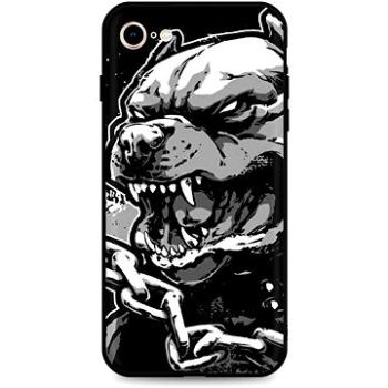 TopQ Kryt iPhone SE 2022 silikon Agressive Pitbull 74498 (Sun-74498)