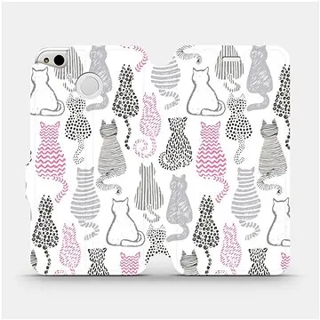 Flipové pouzdro na mobil Xiaomi Redmi 4X - MX01S Kočičí zádíčka (5903516003426)