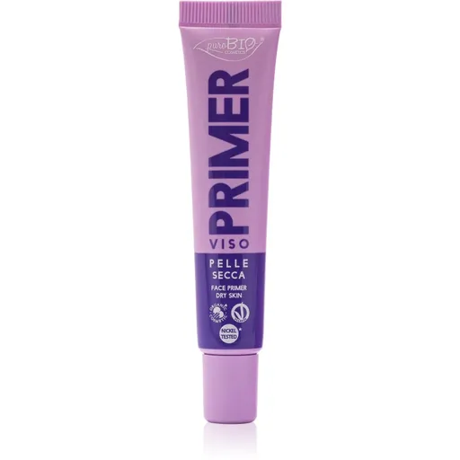 puroBIO Cosmetics Primer podkladová báze pod make-up pro suchou pleť 15 ml