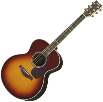 Yamaha LJ 6 A.R.E. BS Brown Sunburst Elektroakustická kytara Jumbo