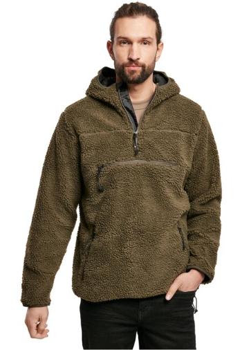 Brandit Teddyfleece Worker Pullover Jacket olive - 4XL