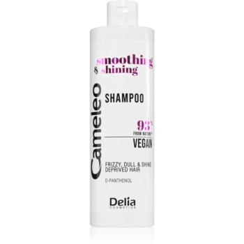 Delia Cosmetics Cameleo Smoothing & Shining uhlazující šampon pro nepoddajné a krepatějící se vlasy 400 ml