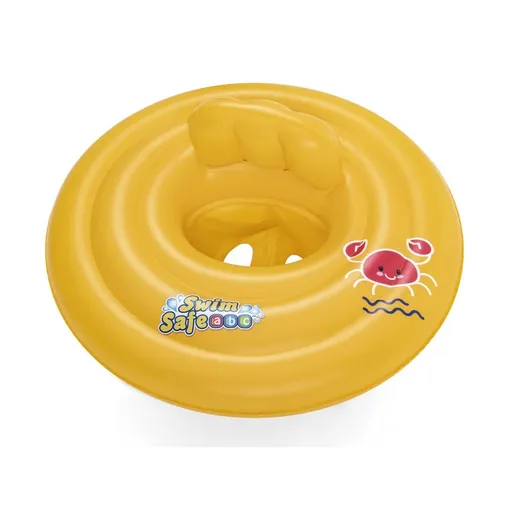 Bestway Nafukovací baby sedací kruh s opěrkou, průměr 69cm