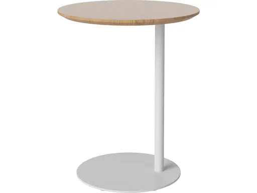 Odkládací stolek Pillar, více variant - Bolia Varianta: olejovaný dub, šedá lakovaná ocel