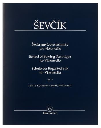 MS Škola smyčcové techniky pro violoncello op. 2, sešit I a II - Otaka