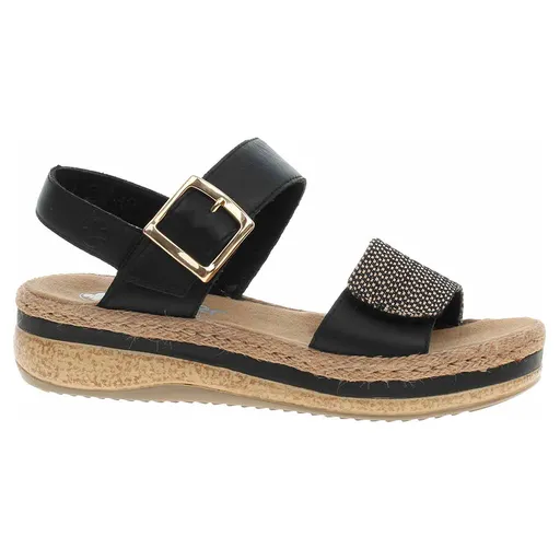 Dámské sandály Rieker V0951-00 schwarz 37