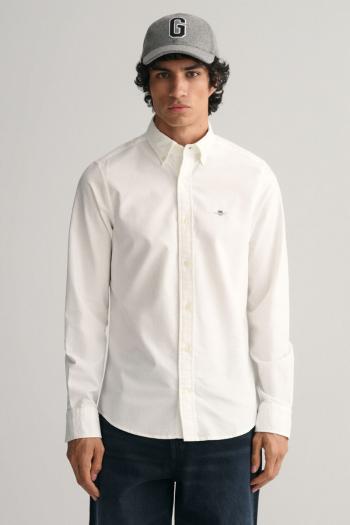 KOŠILE GANT SLIM OXFORD SHIRT WHITE