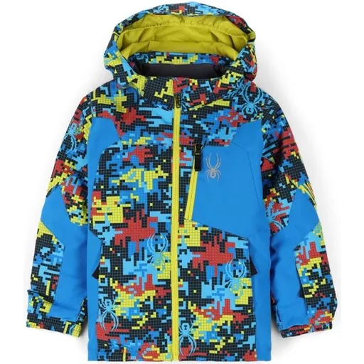 Spyder LEADER Chlapecká lyžařská bunda, modrá, velikost 7Y