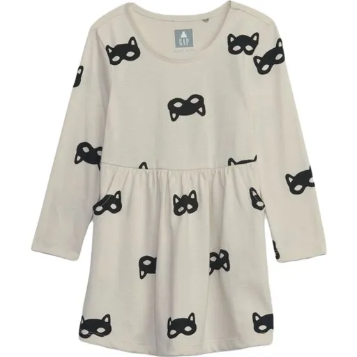 GAP BABY Dívčí šaty, béžová, velikost 5Y