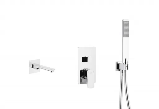 KFA MOKAIT podomítková vanová baterie, chrom 5539-401-00