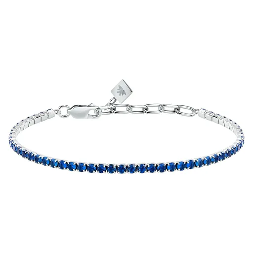 Morellato Luxusní stříbrný tenisový náramek pro muže Tennis SATT23