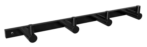 SAPHO X-ROUND BLACK čtyřháček, černá mat XR204B