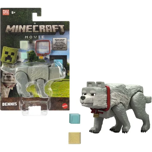 Mattel Minecraft filmová figurka - Wolf