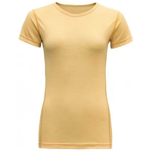 Devold BREEZE MERINO 150 T-SHIRT Dámské triko, žlutá, velikost