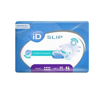 iD Slip Medium Maxi plenkové kalhotky s lepítky 15 ks