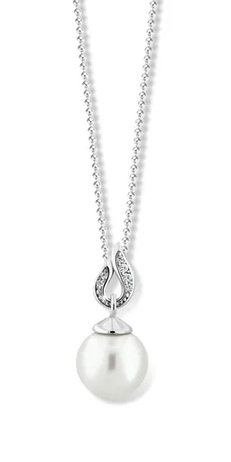 Cutie Jewellery Působivý perlový přívěsek z bílého zlata Z6297-3153-40-X-2