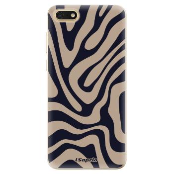 Odolné silikonové pouzdro iSaprio - Zebra Black - Huawei Honor 7S