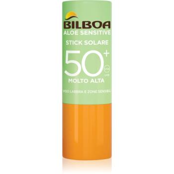 Bilboa Aloe Sensitive opalovací krém v tyčince SPF 50+ 12 ml