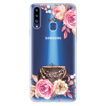 Odolné silikonové pouzdro iSaprio - Handbag 01 - Samsung Galaxy A20s