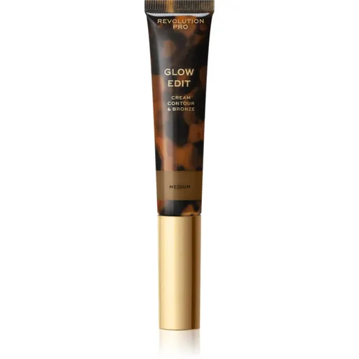 Revolution PRO Glow Edit tekutý bronzer odstín Medium 15 ml