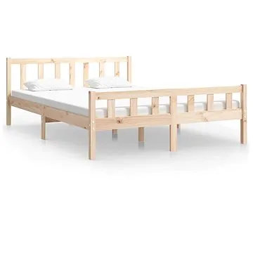 Rám postele masivní dřevo 120 × 200 cm, 810674 (810674)