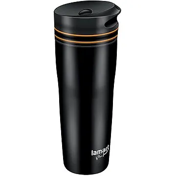 Lamart termohrnek 360ml černo/oranžová MANQ LT4051 (LT4051)