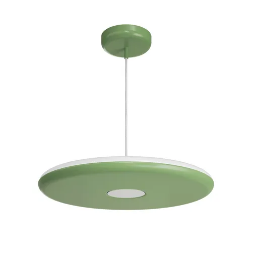 OSMONT ZET60092 ZETA ST2 PF závěsné plastové svítidlo zelená / bílá IP40 3000 K 38W LED