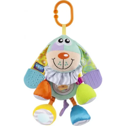 Playgro Závěsný pejsek s kousátky pastelový