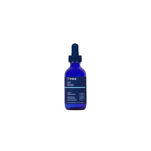 Trace Minerals Vitamín D3 + K2 v MCT oleji 59 ml